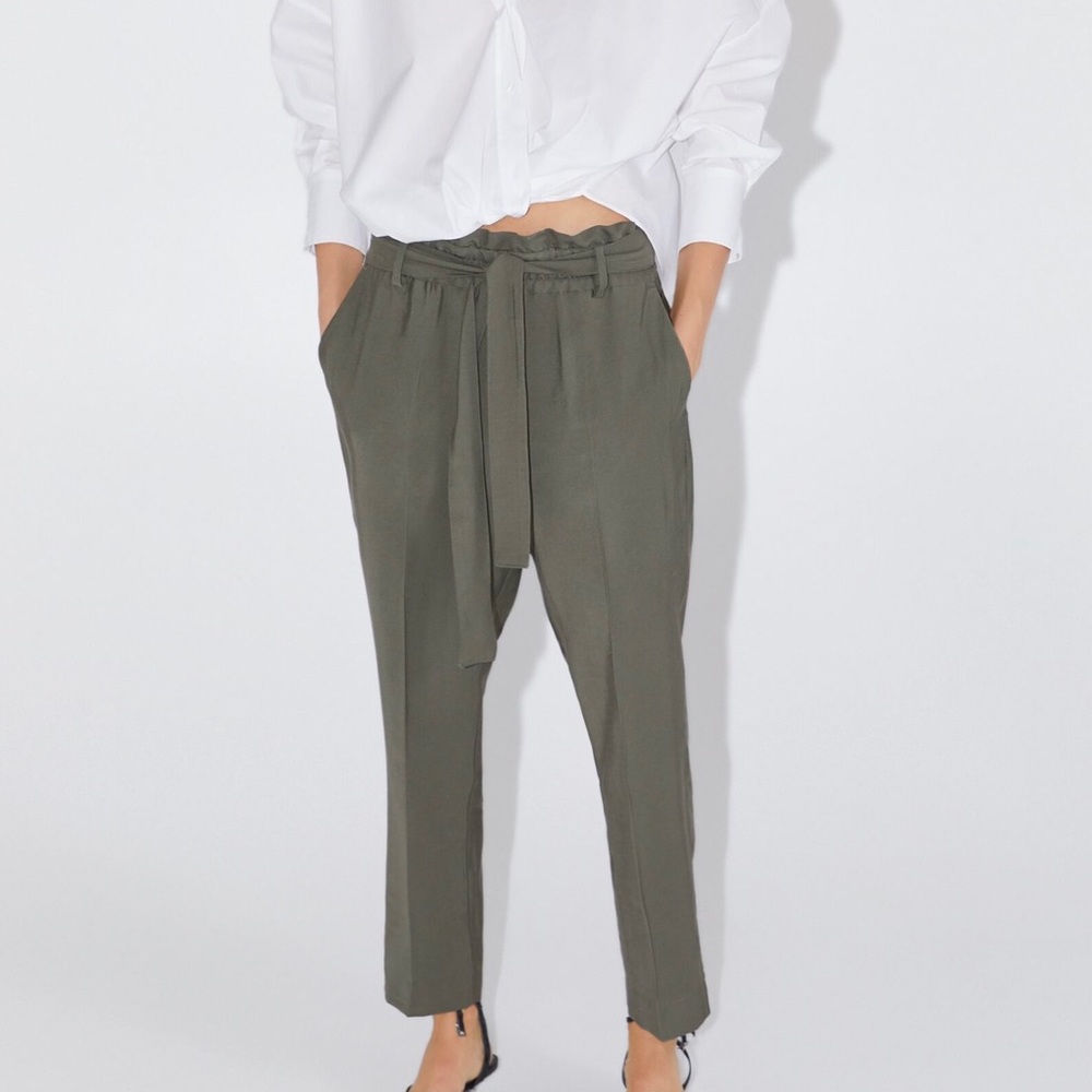 Zara Paper Bag Pants